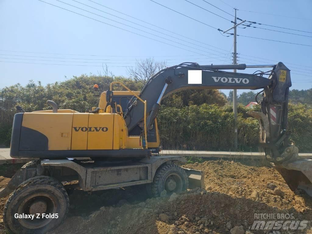 Volvo EW145BP Lastik tekerli ekskavatörler