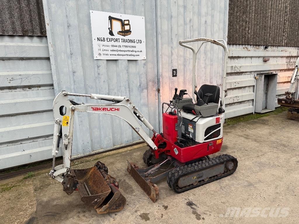 Takeuchi TB 210 Mini ekskavatörler, 7 tona dek