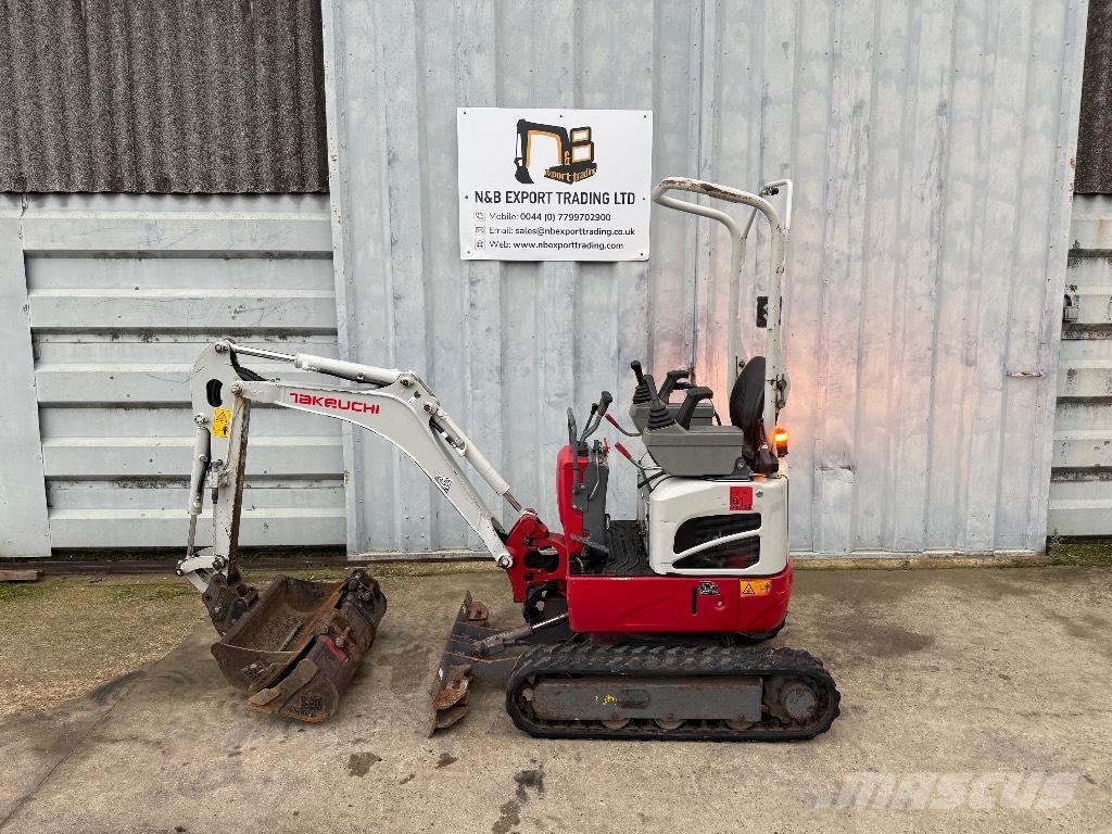 Takeuchi TB 210 Mini ekskavatörler, 7 tona dek