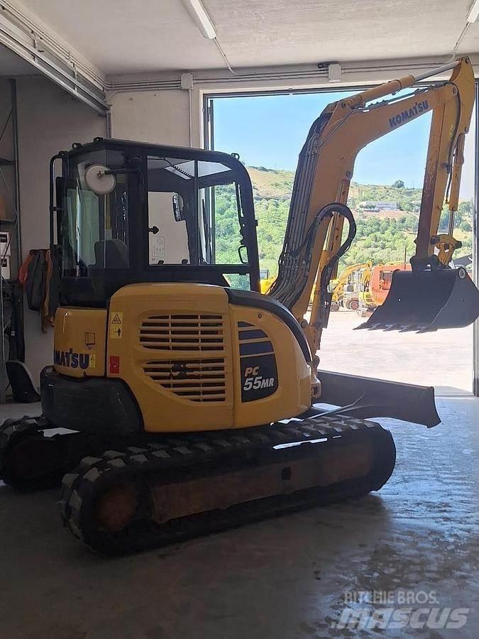 Komatsu PC55 MR-3 Mini ekskavatörler, 7 tona dek
