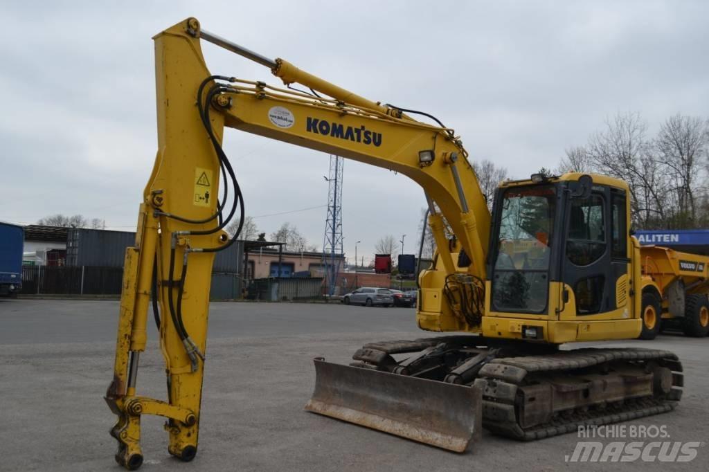 Komatsu PC 138 US-10 Paletli ekskavatörler