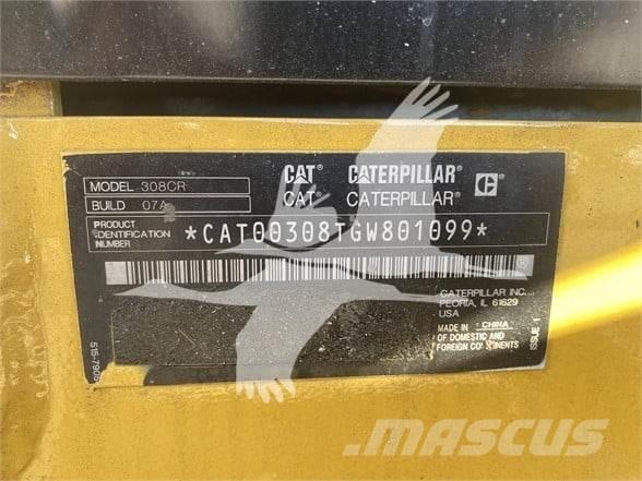 CAT 308 CR Paletli ekskavatörler