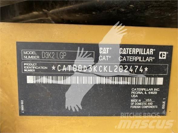 CAT D3K2 LGP Paletli dozerler