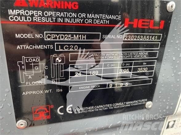 Heli CPYD25 Dizel forkliftler