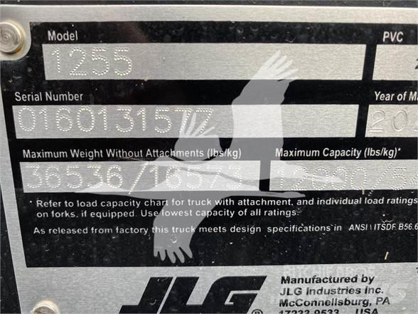 JLG 1255 Teleskopik yükleyiciler