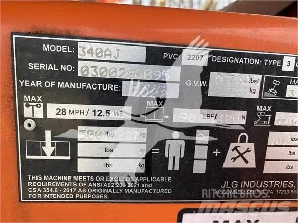 JLG 340AJ Körüklü personel platformları