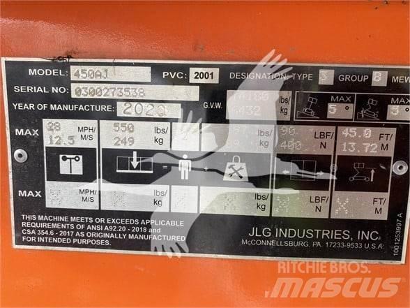 JLG 450AJ Körüklü personel platformları