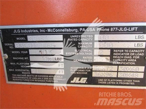 JLG 800S Teleskopik personel platformları