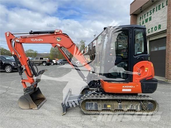 Kubota KX040-4 Mini ekskavatörler, 7 tona dek
