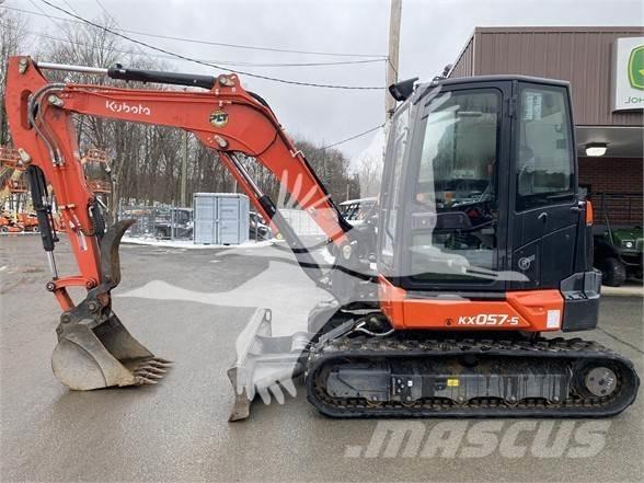 Kubota KX057-5 Paletli ekskavatörler