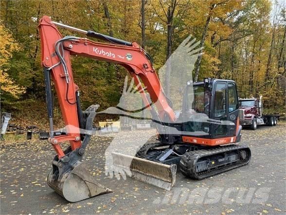 Kubota KX080-4 Paletli ekskavatörler
