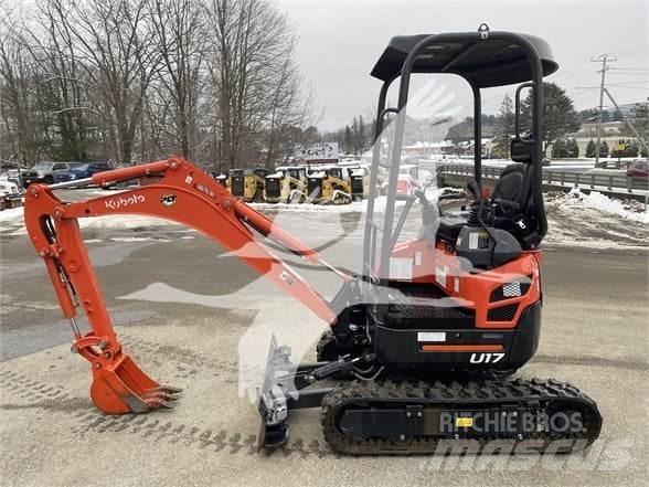 Kubota U17 Mini ekskavatörler, 7 tona dek