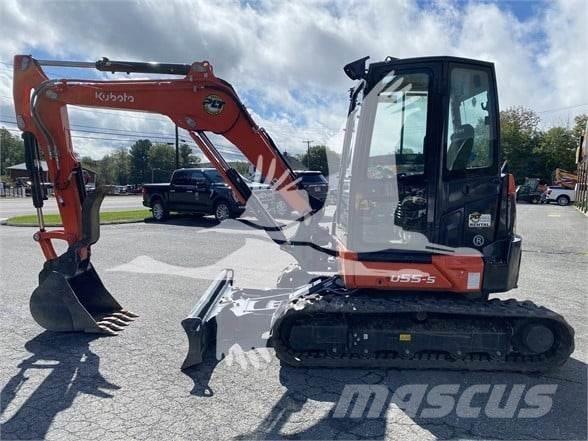 Kubota U55-5 Mini ekskavatörler, 7 tona dek