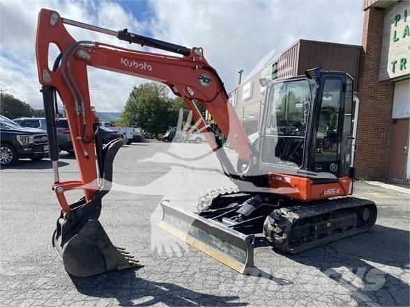 Kubota U55-5 Mini ekskavatörler, 7 tona dek
