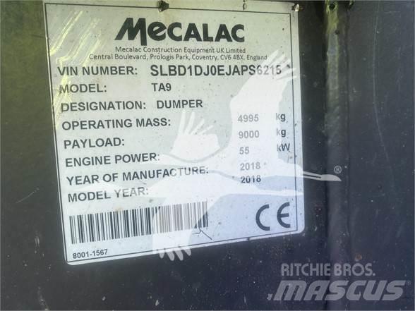 Mecalac TA9 Belden kirma kamyonlar