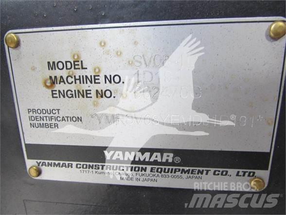 Yanmar SV08-1D Mini ekskavatörler, 7 tona dek