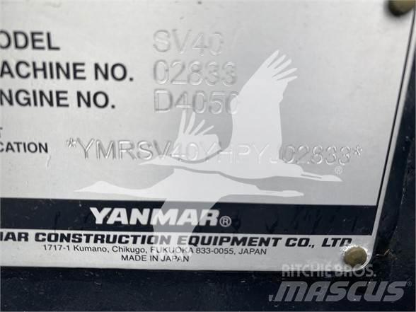 Yanmar SV40 Mini ekskavatörler, 7 tona dek