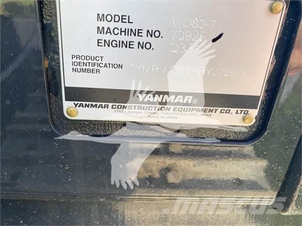 Yanmar VIO80-7 Paletli ekskavatörler