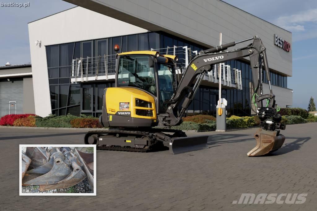 Volvo ECR 35 D Mini ekskavatörler, 7 tona dek