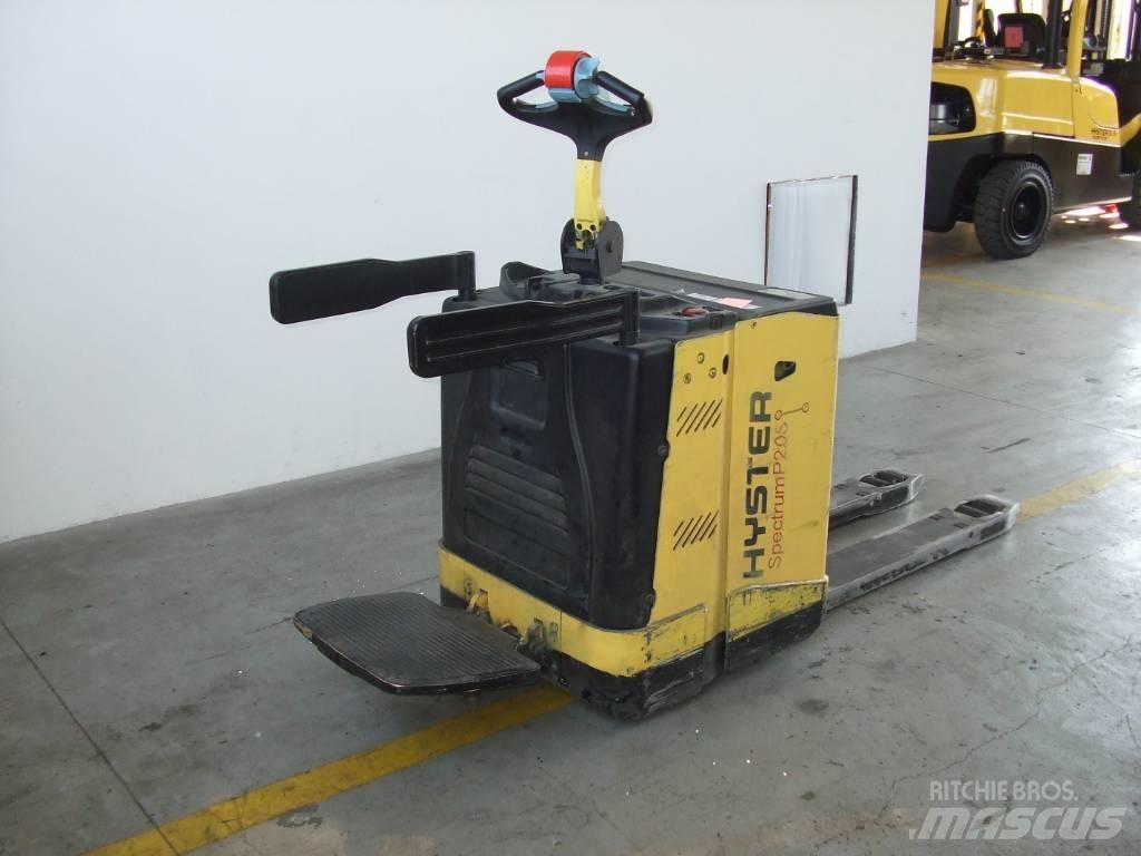 Hyster P2.0S Düsük seviye platformu