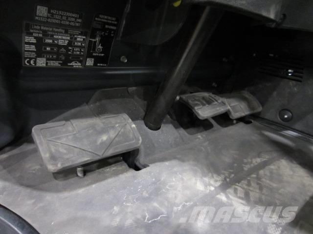 Linde E25 Elektrikli forkliftler