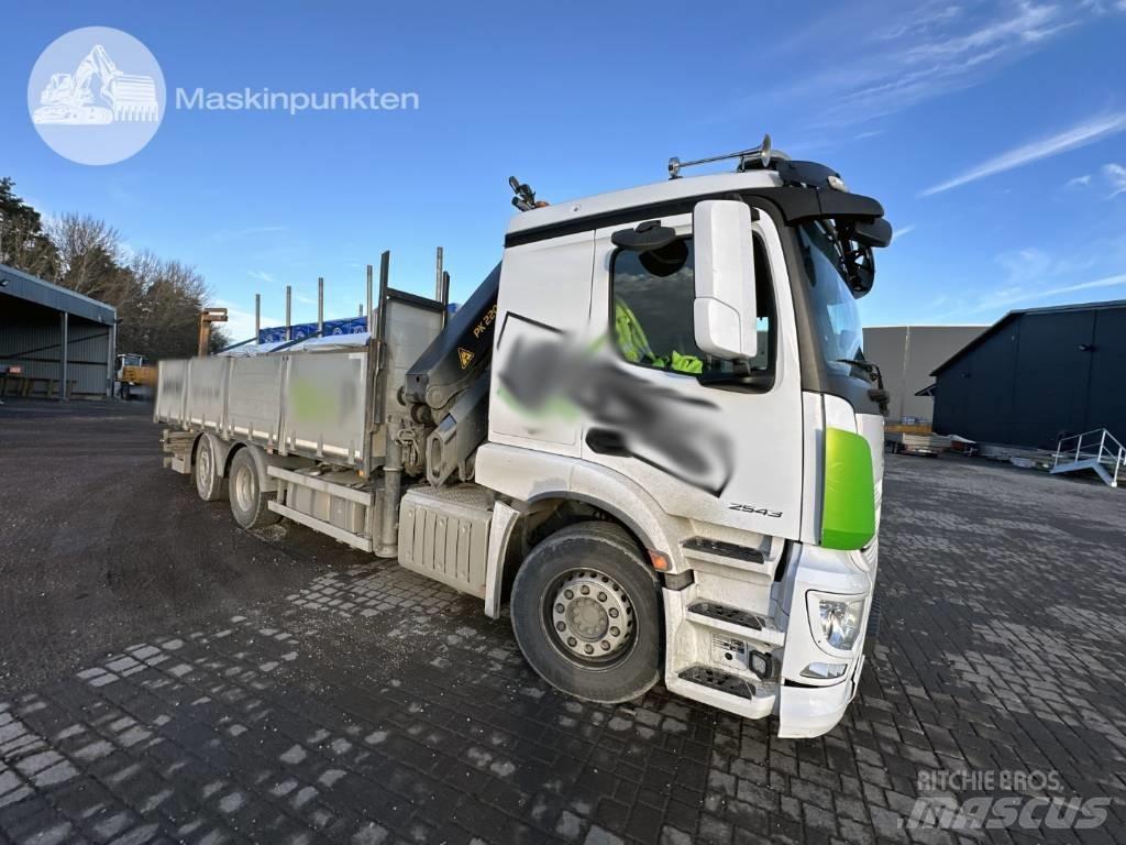 Mercedes-Benz 2543 Araç üzeri vinçler