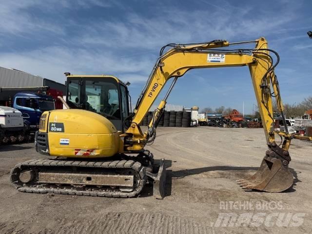 Komatsu PC 80 Midi ekskavatörler 7 - 12 t