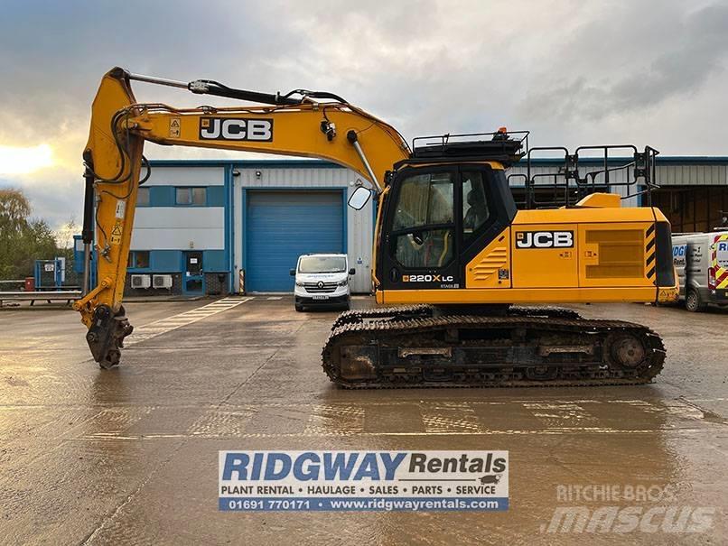 JCB JS 220 XD Paletli ekskavatörler