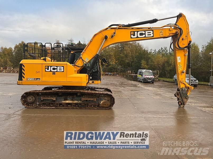 JCB JS 220 XD Paletli ekskavatörler