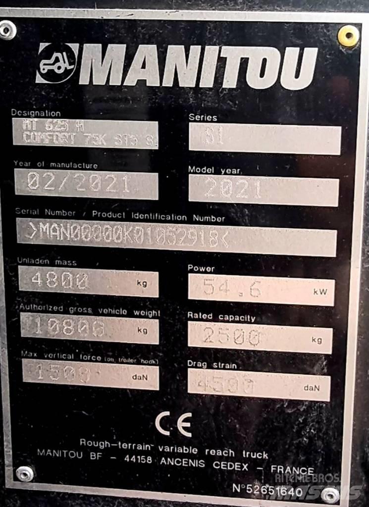 Manitou MT 625 H      (09) Teleskopik yükleyiciler