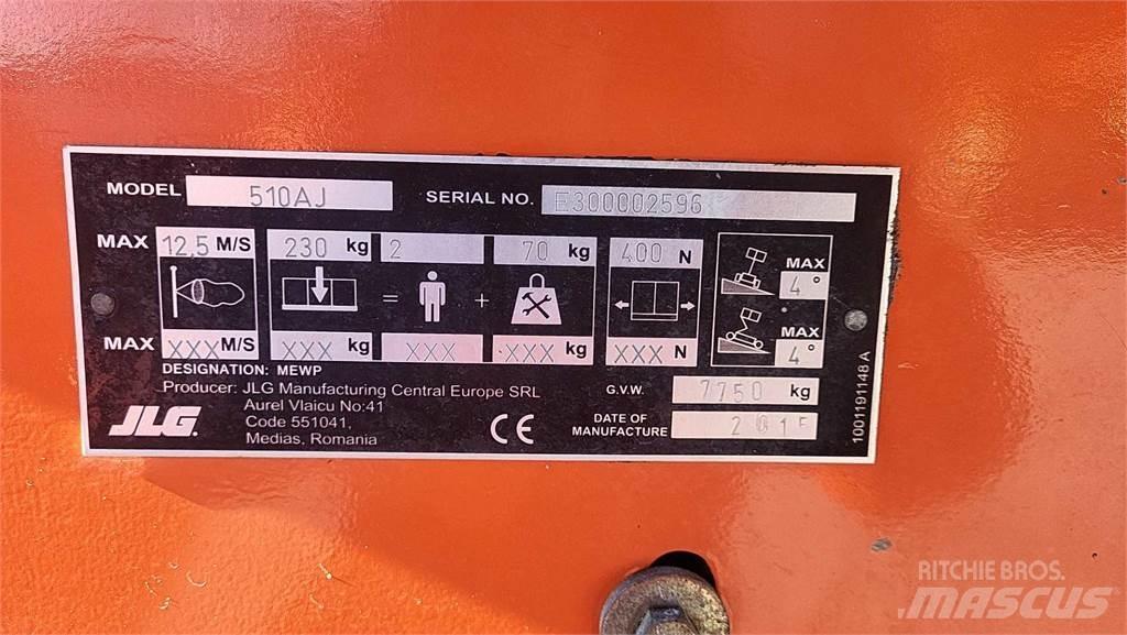 JLG 510AJ Körüklü personel platformları