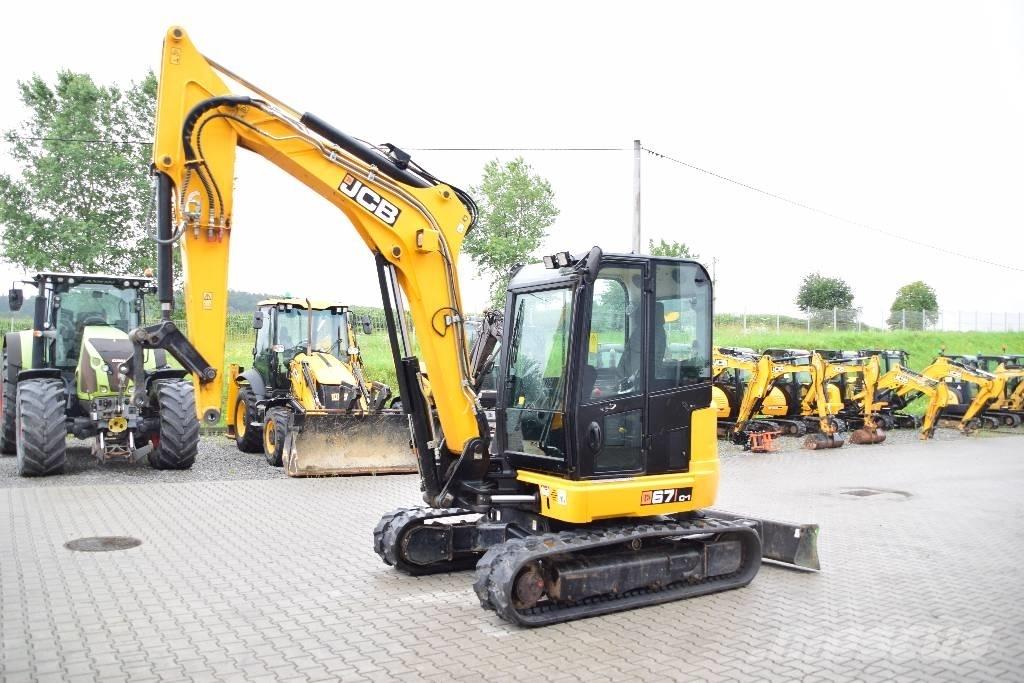 JCB 67 C-1  JCB 65R-1 Mini ekskavatörler, 7 tona dek