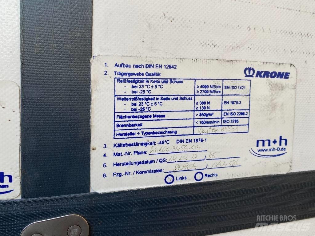 Krone SDP 27 Perdeli yari çekiciler
