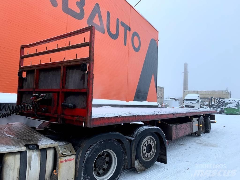 HRD City trailer Flatbed römorklar