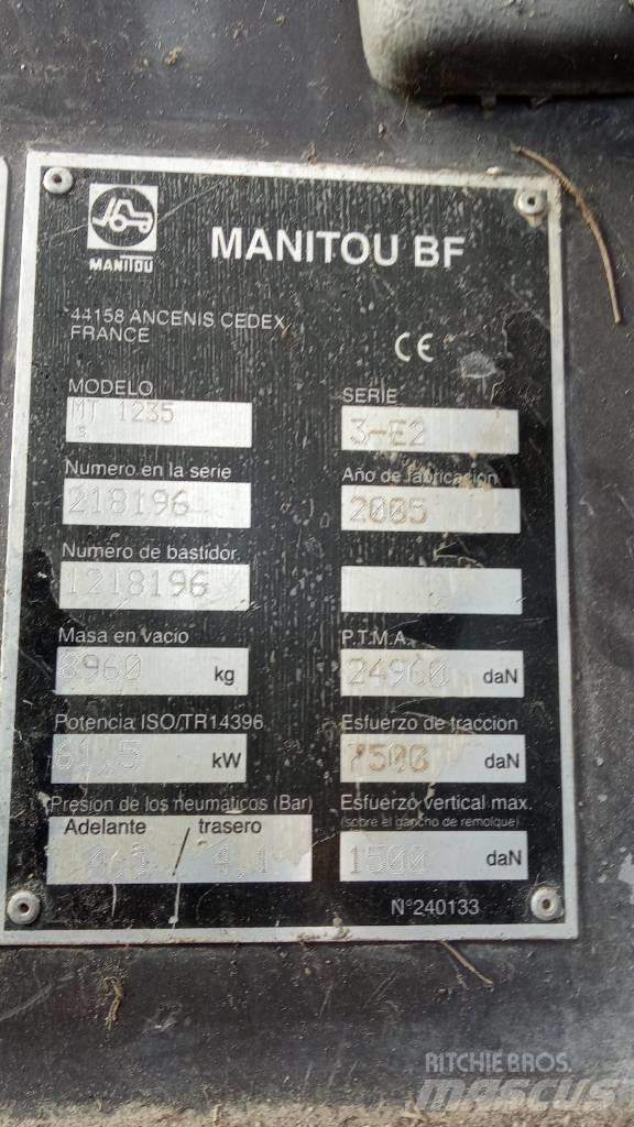 Manitou MT 1235 Teleskopik yükleyiciler
