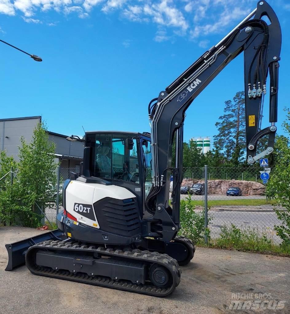ECM 60ZT Mini ekskavatörler, 7 tona dek