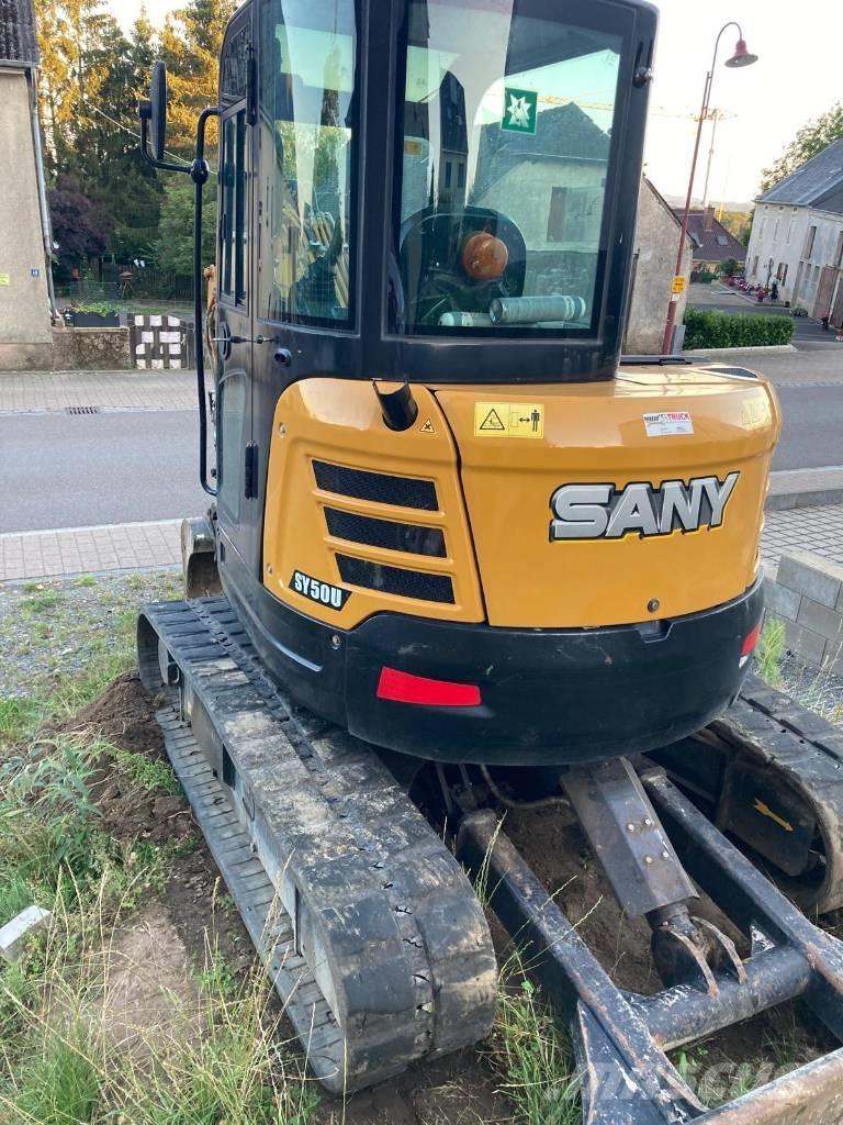 Sany SY 50 U Mini ekskavatörler, 7 tona dek