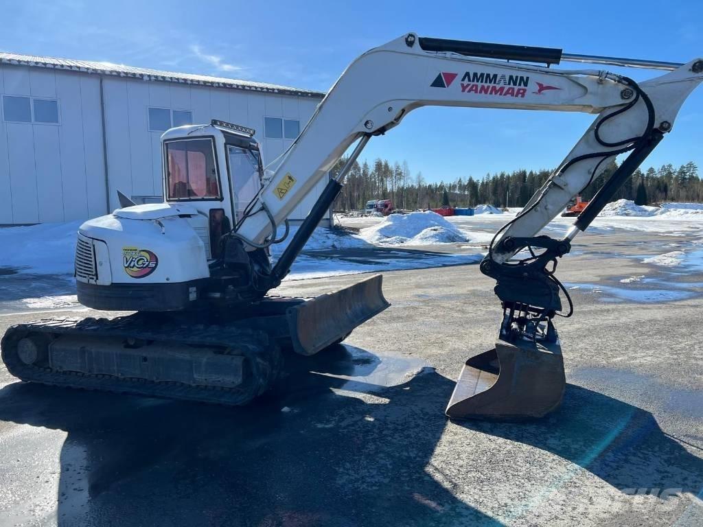 Yanmar Vio 70 Paletli ekskavatörler