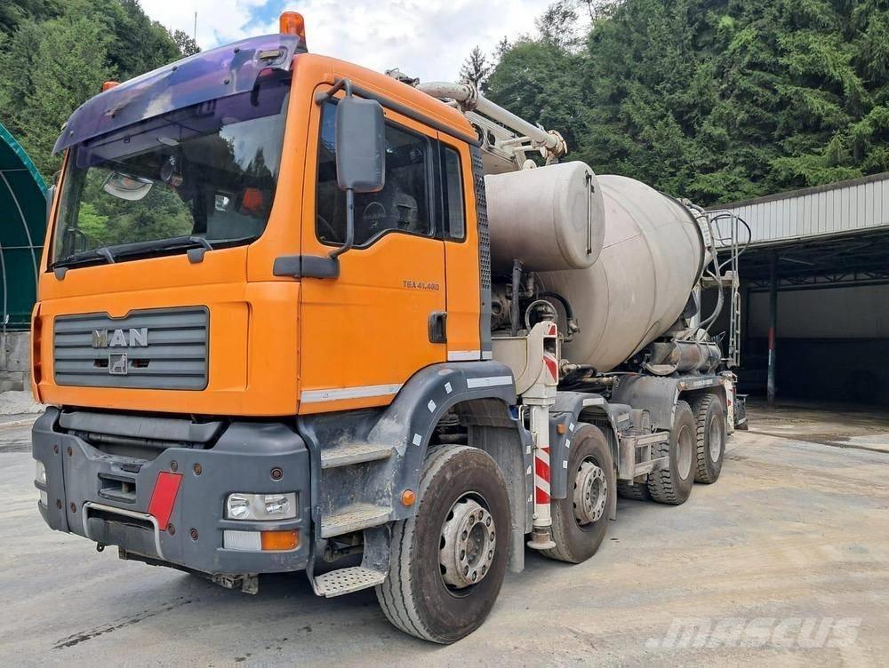 MAN TGA 41.480 Transmikserler
