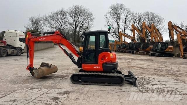 Kubota U 55-4 Mini ekskavatörler, 7 tona dek