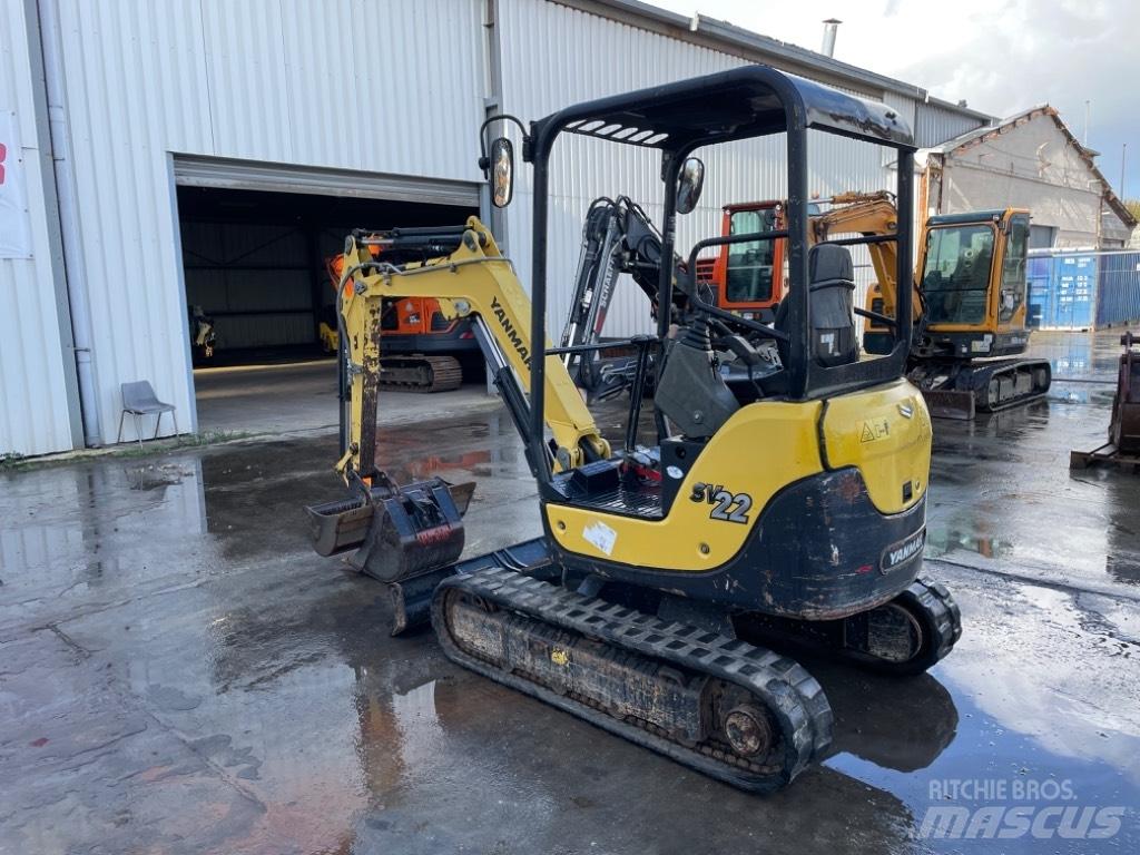 Yanmar SV22 (17850) Mini ekskavatörler, 7 tona dek