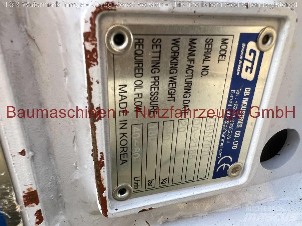 GB GBN 70 TL -Demo- Hidrolik kırıcılar