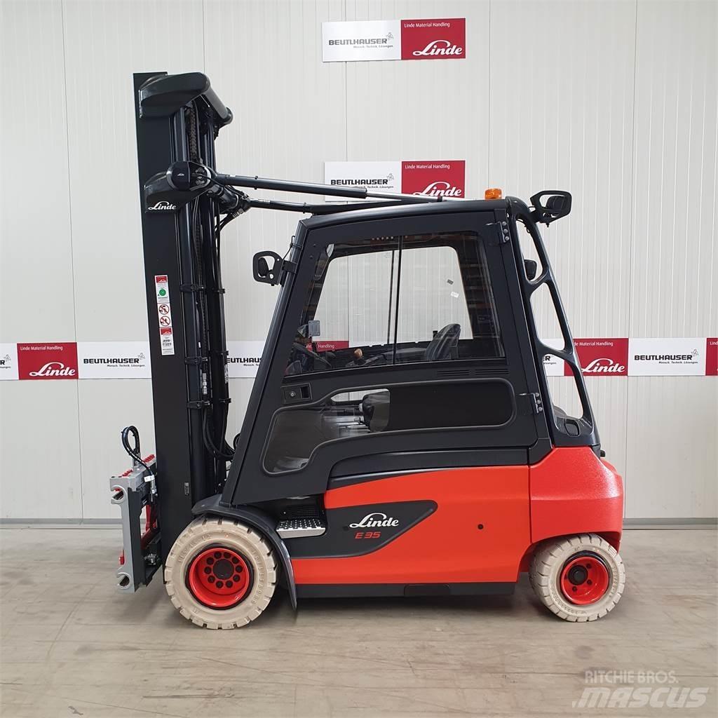 Linde E35L Elektrikli forkliftler
