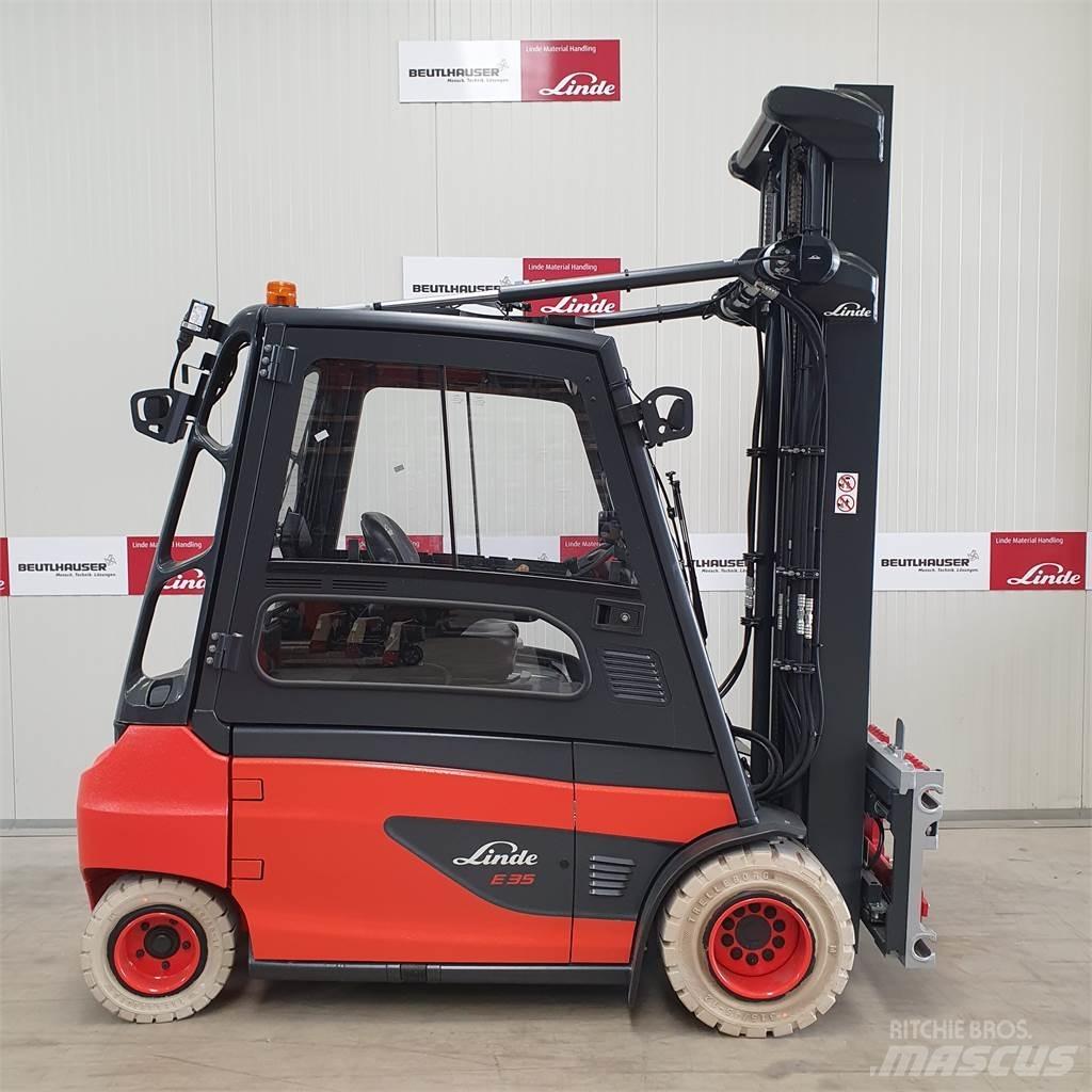 Linde E35L Elektrikli forkliftler