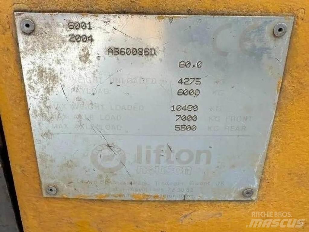 Wacker Neuson 6001 Belden kirma kamyonlar