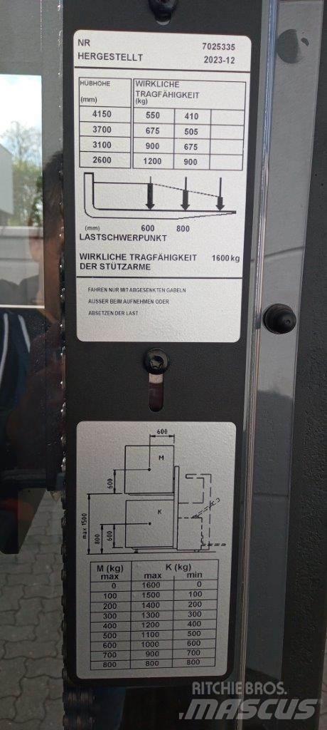 Toyota SWE120L Yaya kumandali istif makinasi