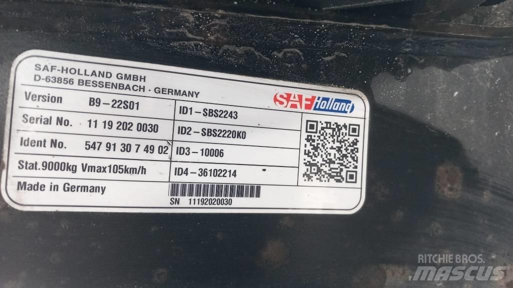 Wielton NW-3 Hidroliftli yari çekiciler