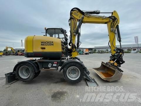 Wacker Neuson EW 100 Lastik tekerli ekskavatörler