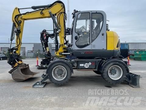 Wacker Neuson EW 100 Lastik tekerli ekskavatörler