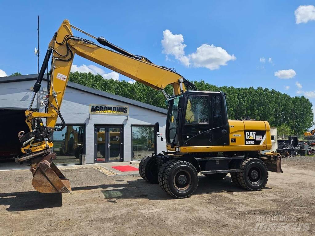 CAT M 316 D Lastik tekerli ekskavatörler